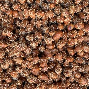 caramelizado com gergelim caramelizado com gergelim